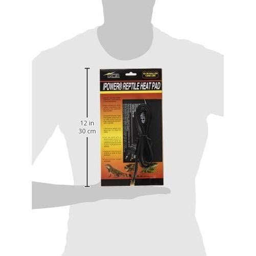 Almohadilla Térmica iPower 6x8" 8W para Reptiles y Anfibios