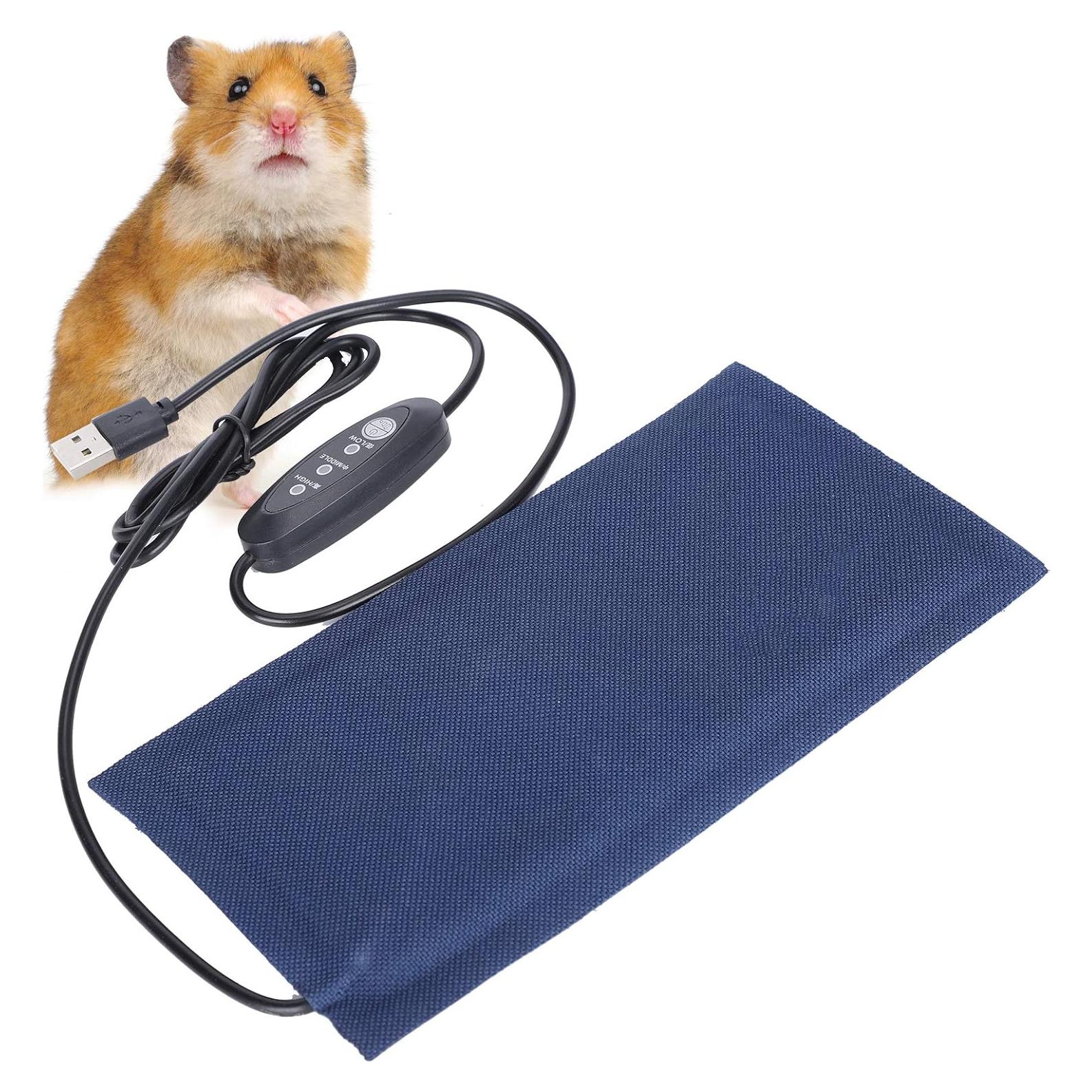 Almohadilla Térmica USB KUIDAMOS para Reptiles 20x10 cm