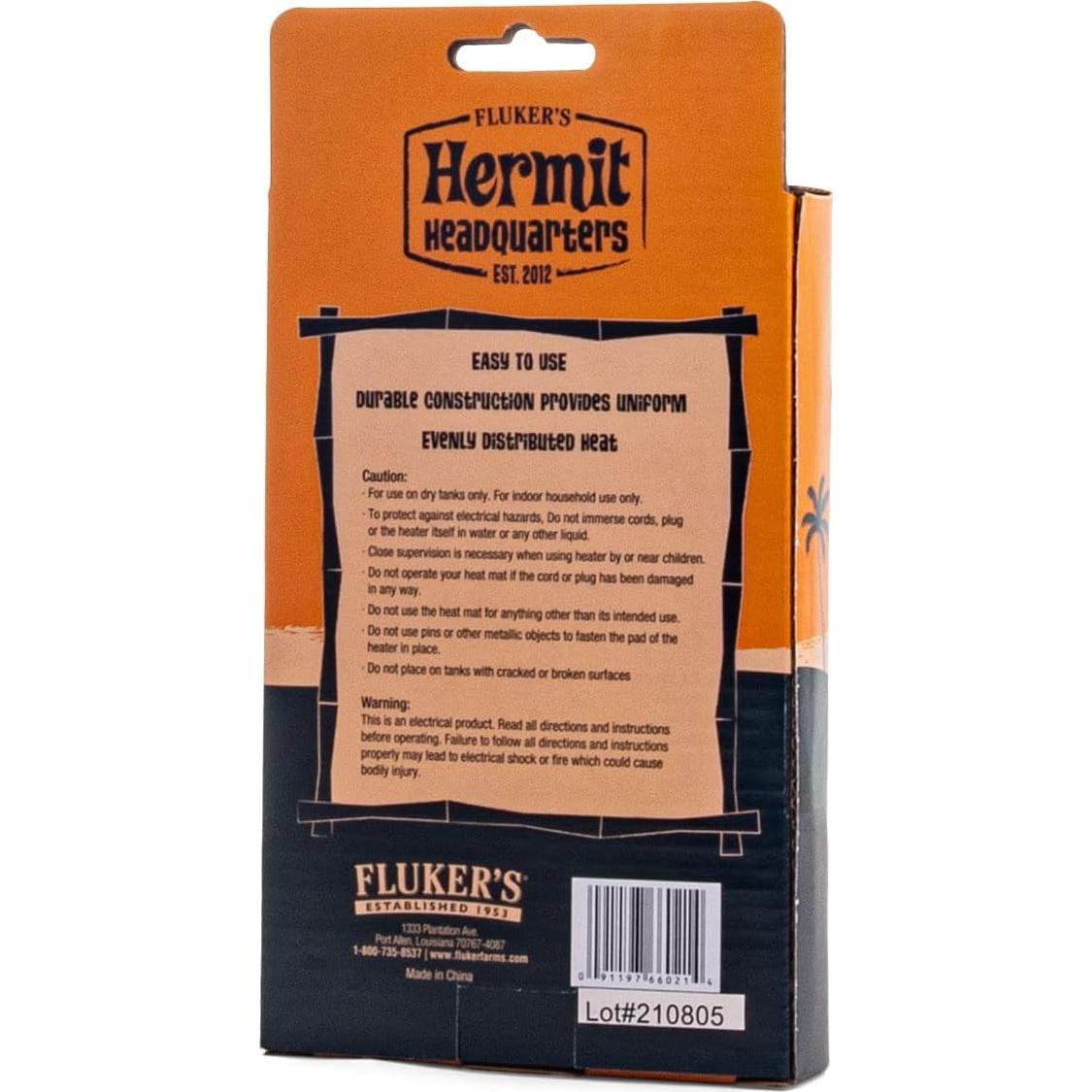 Alfombrilla Térmica Fluker para Cangrejos Ermitaños 10x15cm 2W