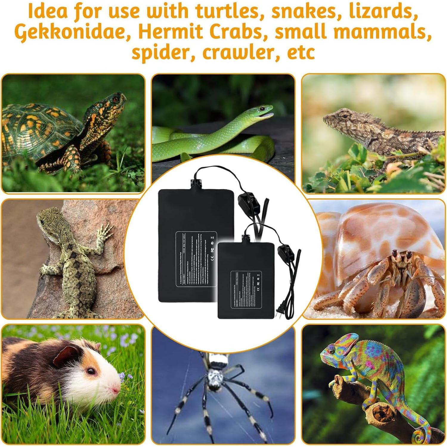 Almohadilla Térmica para Reptiles Hamiledyi 23W 20x30 cm