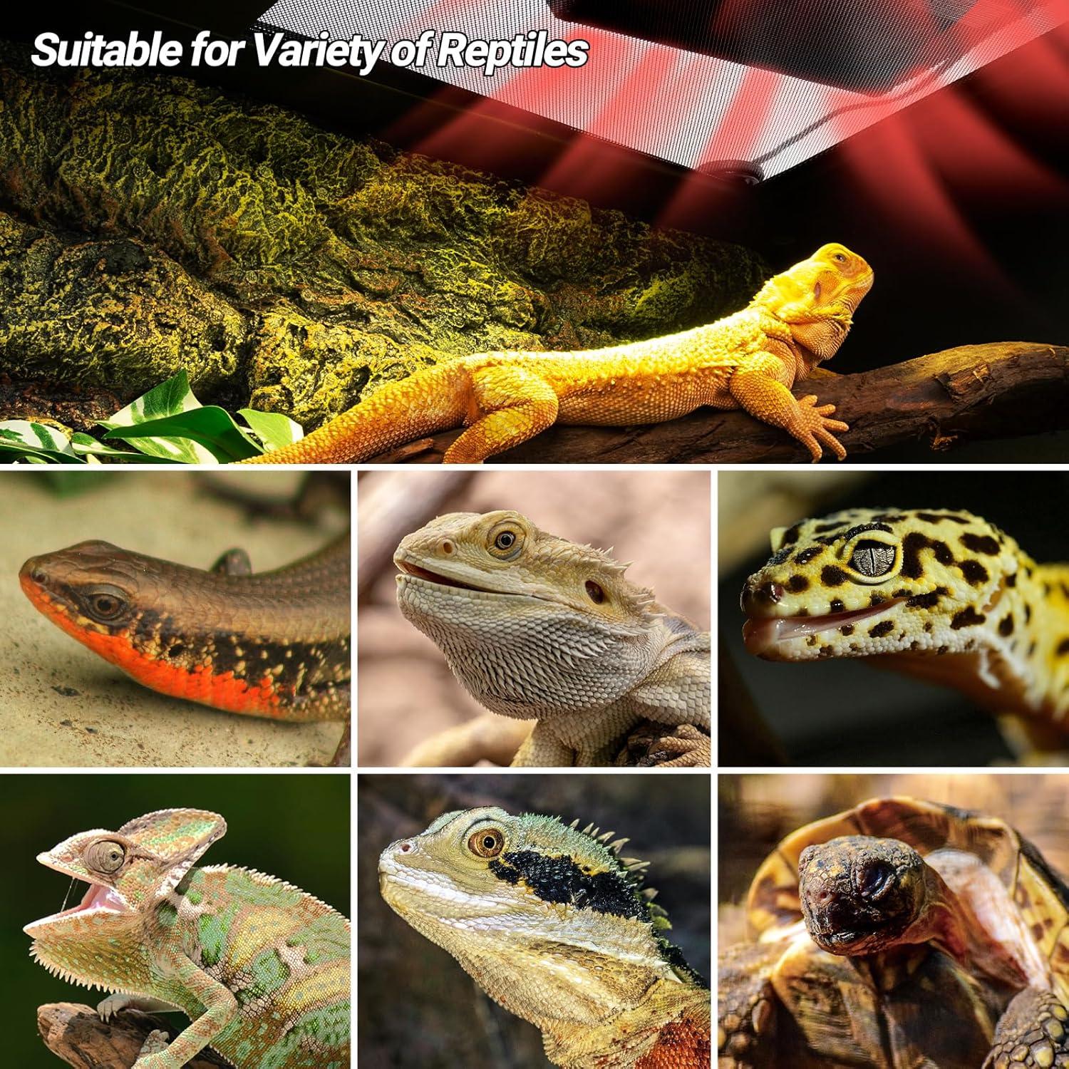 Panel de Calor para Reptiles REPTI ZOO 23.1x15.2cm Ajustable