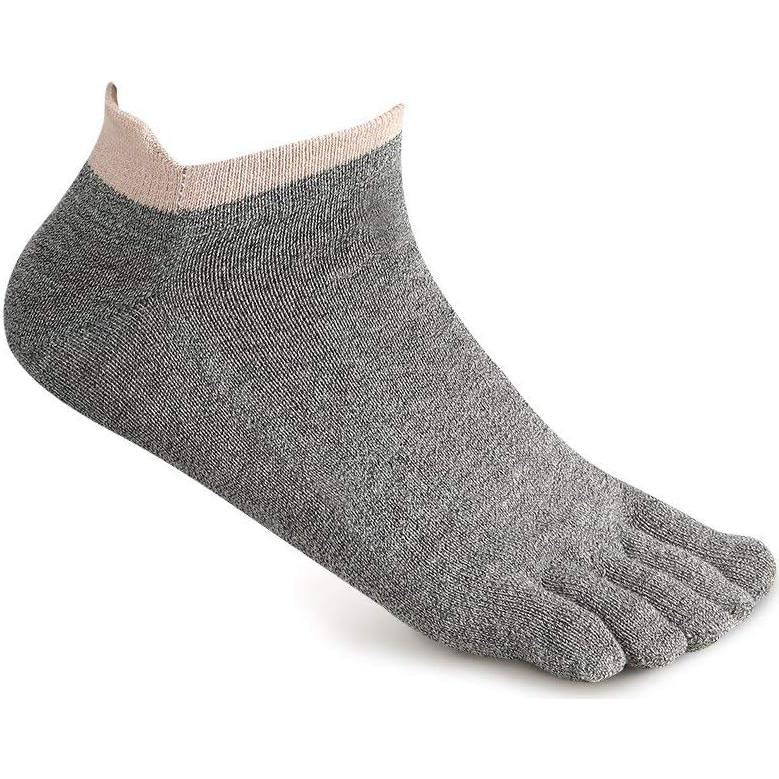 Calcetines de Dedos Cortos Meaiguo para Mujeres 5-9 Multicolor