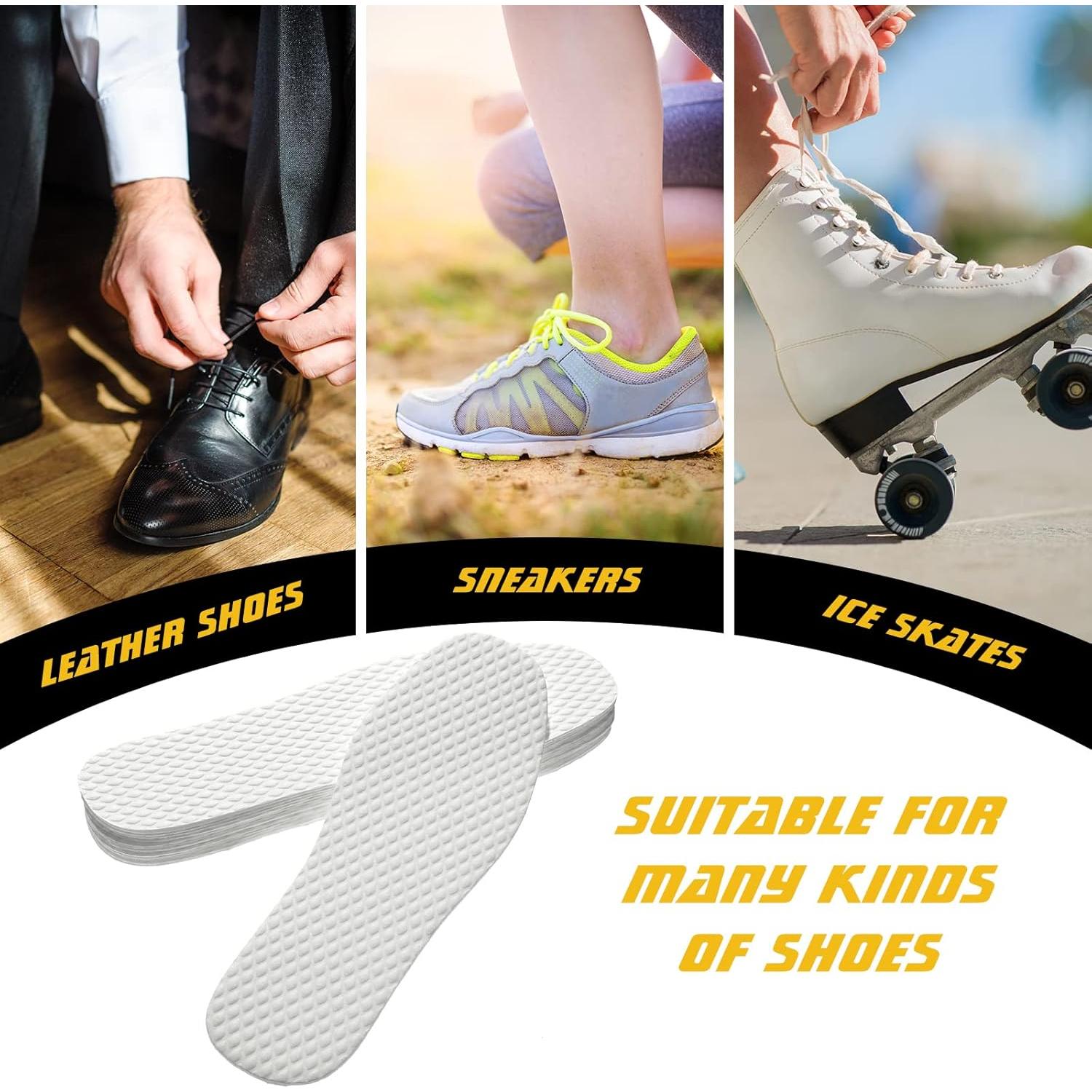 Forros Desechables para Zapatos Geyoga - 24 Pares Transpirables