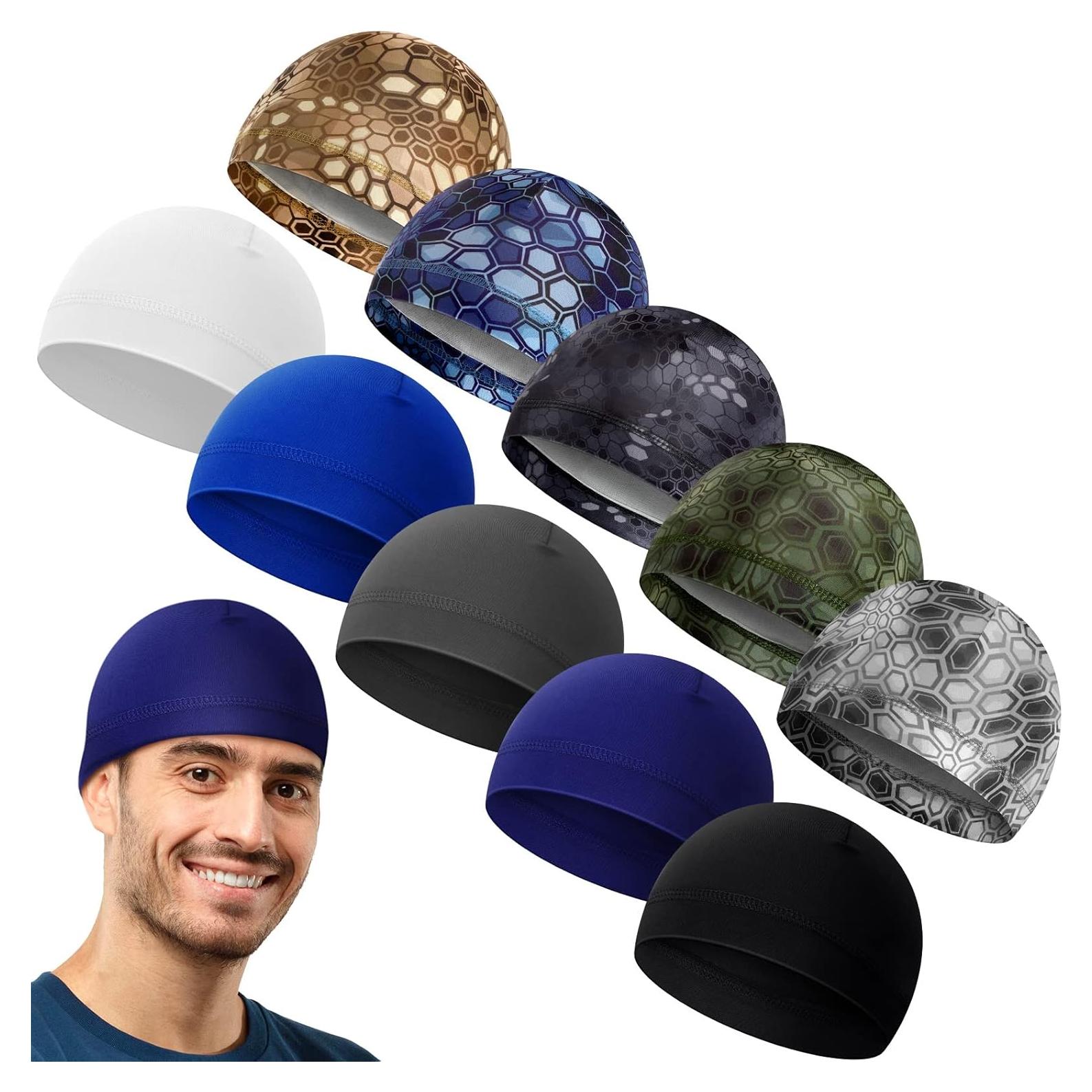 10 Gorras de Calavera Tarpop para Hombres - Enfriamiento y Transpirables