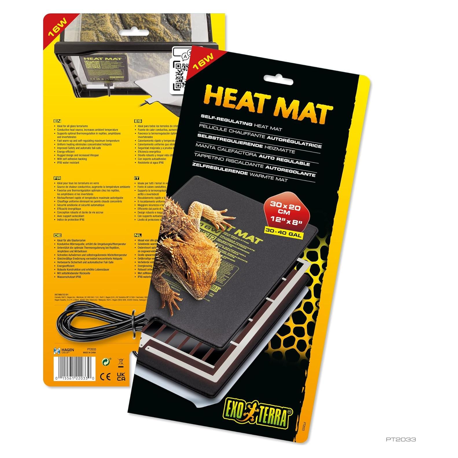 Almohadilla Térmica Exo Terra 18W para Reptiles y Anfibios