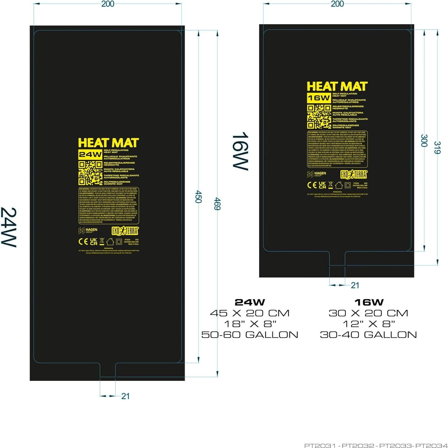 Almohadilla Térmica Exo Terra 18W para Reptiles y Anfibios