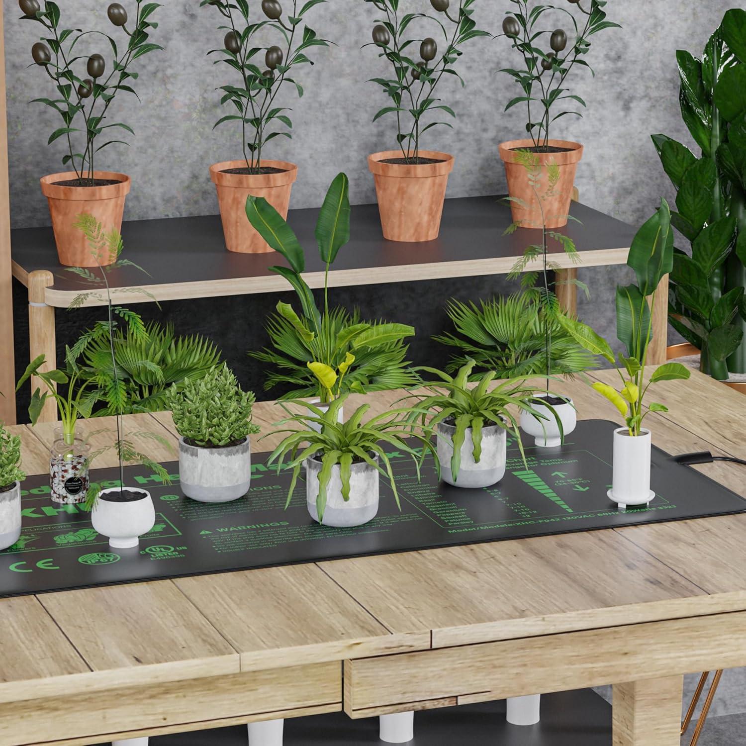 Almohadilla Térmica RVXHUA 10" x 20.75" para Germinación de Semillas