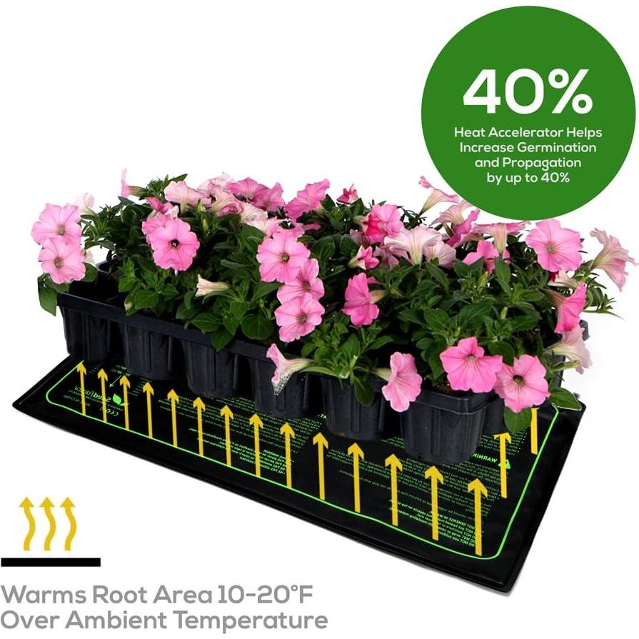 Almohadilla Térmica Seedfactor 25.4x50.8cm 2 Unidades