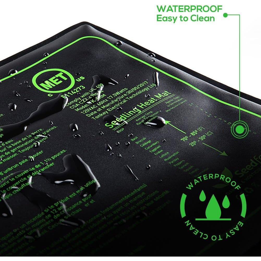 Almohadilla Térmica Seedfactor 25.4x50.8cm 2 Unidades