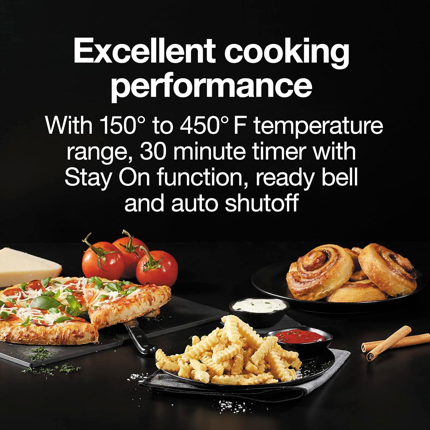 Horno Tostador Proctor Silex Simply Crisp 6 Rebanadas Negro