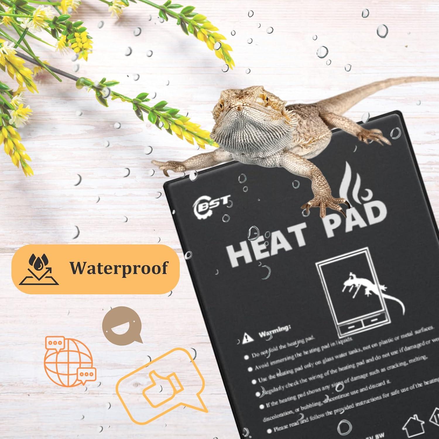 Almohadilla Térmica para Reptiles Besto 15x20 cm USB