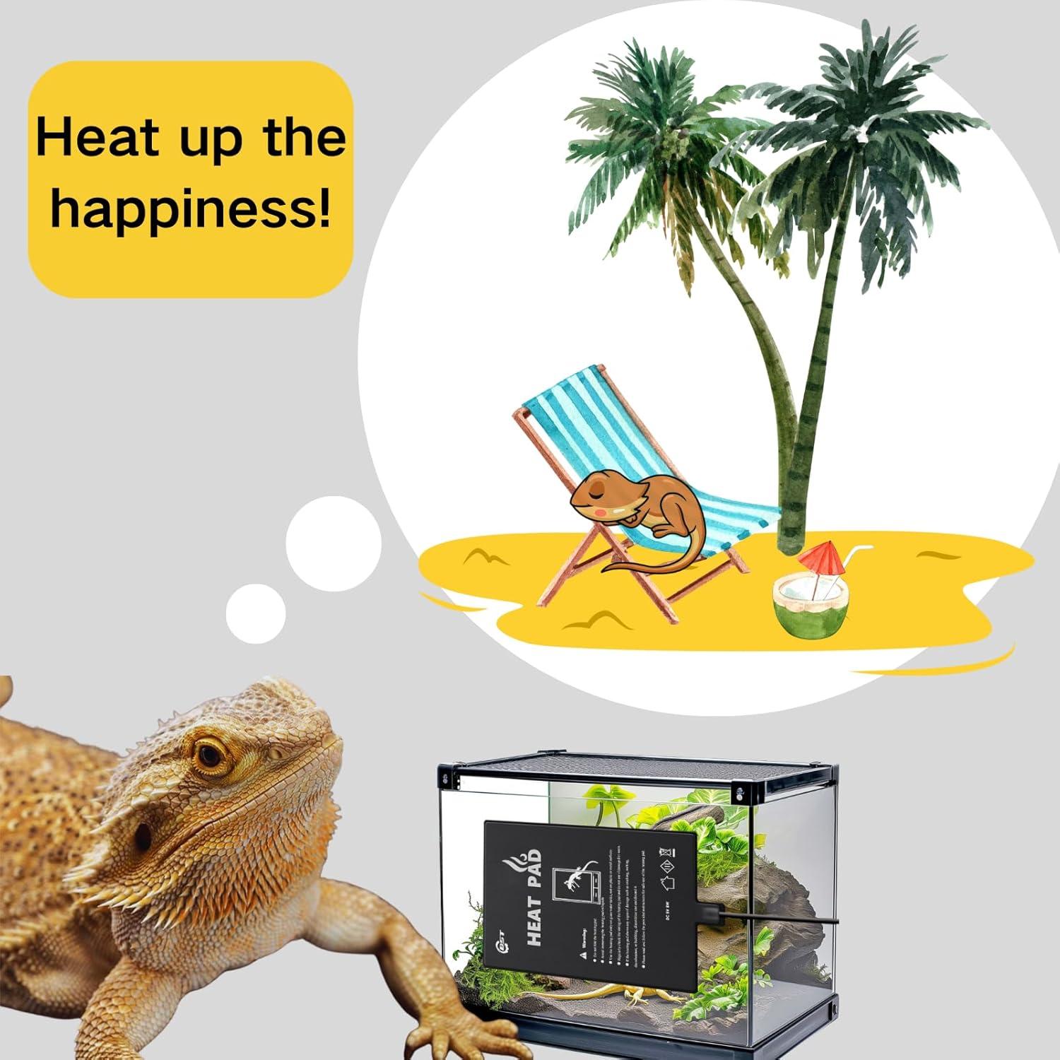 Almohadilla Térmica para Reptiles Besto 15x20 cm USB