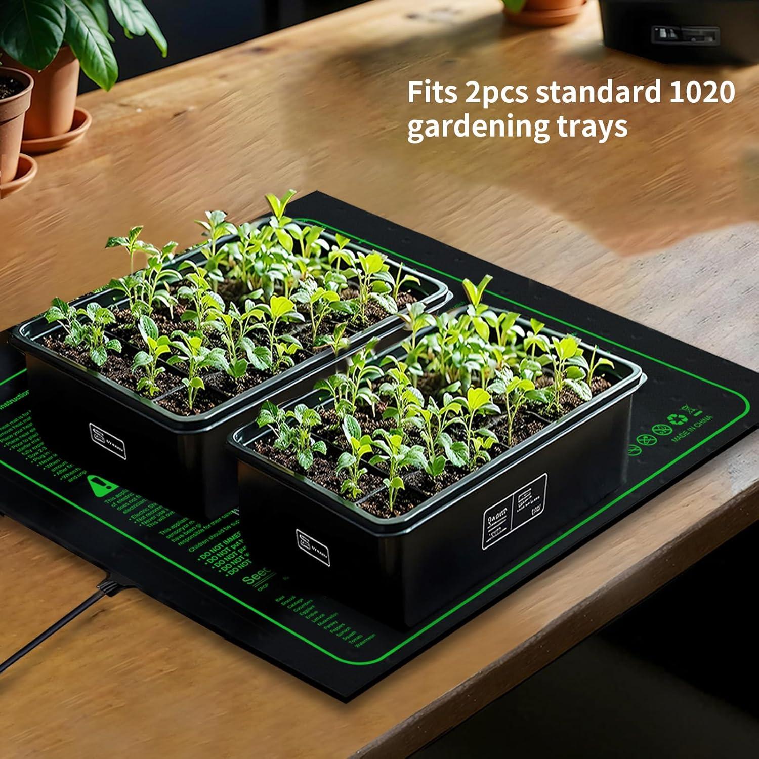 Almohadilla Térmica Ruyyi 50x50cm Impermeable para Plántulas