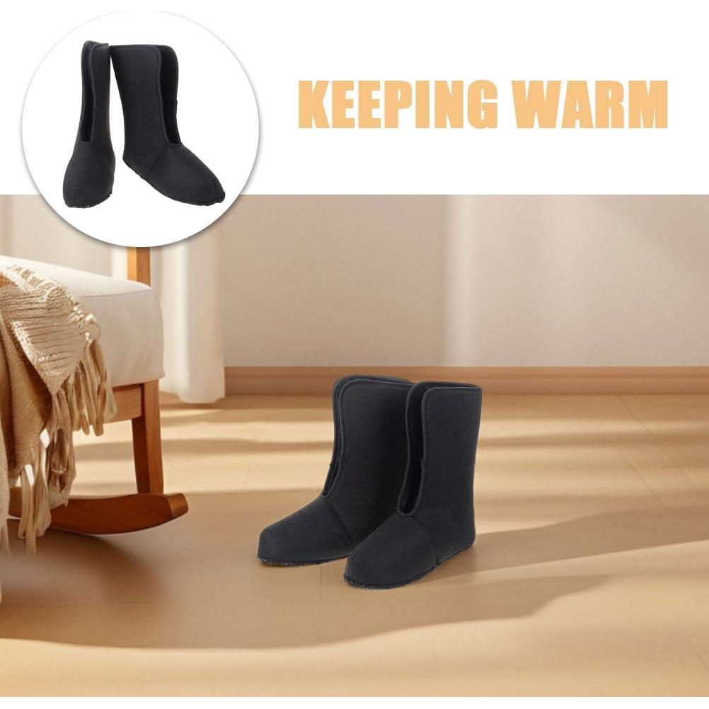 Forros de Botas Impermeables Aislados Antideslizantes BRIGHTFUFU