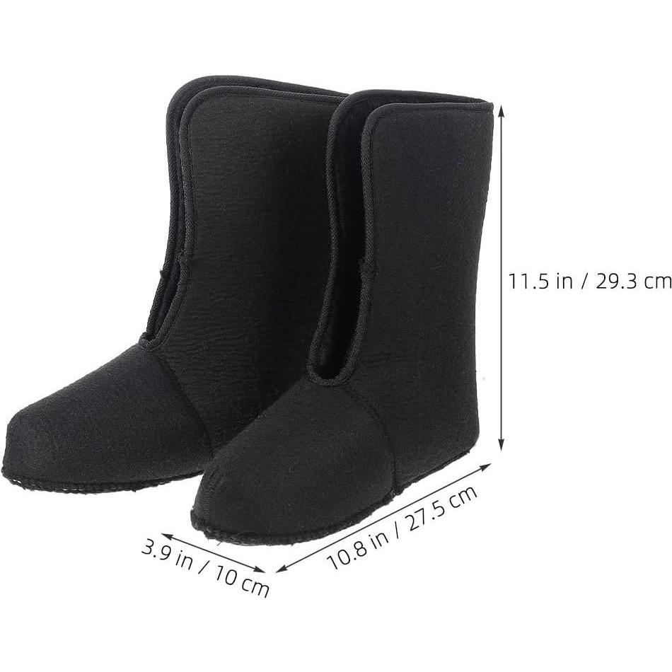 Forros de Botas Impermeables Aislados Antideslizantes BRIGHTFUFU