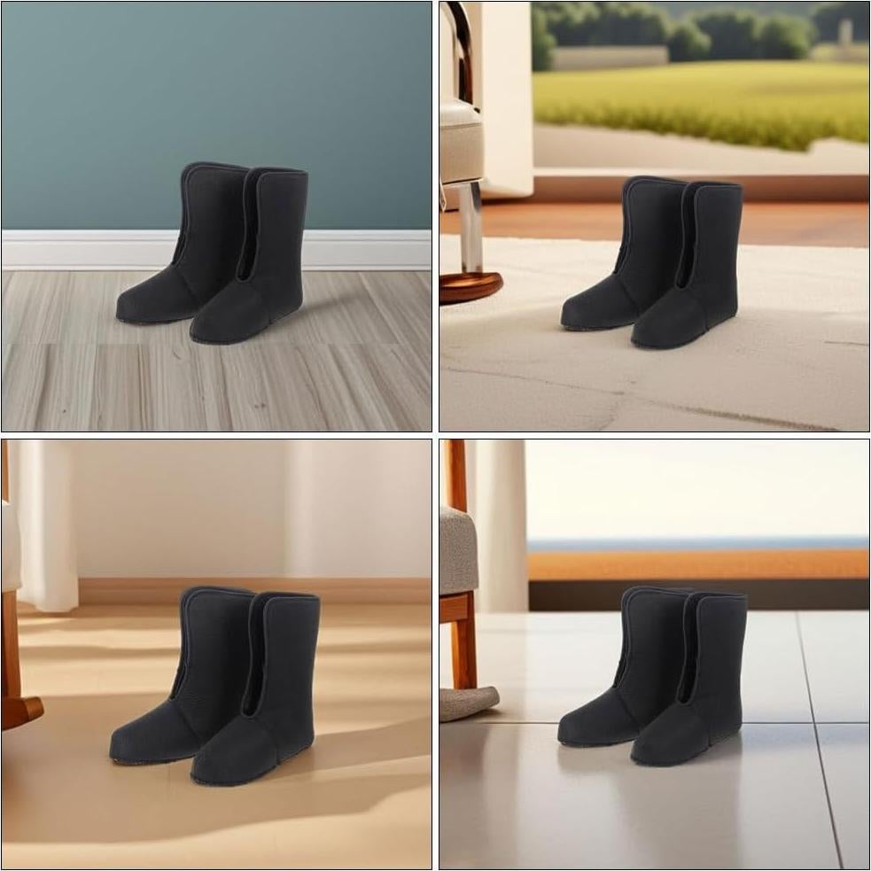 Forros de Botas Impermeables Aislados Antideslizantes BRIGHTFUFU