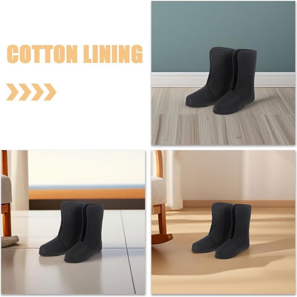 Forros de Botas Impermeables Aislados Antideslizantes BRIGHTFUFU