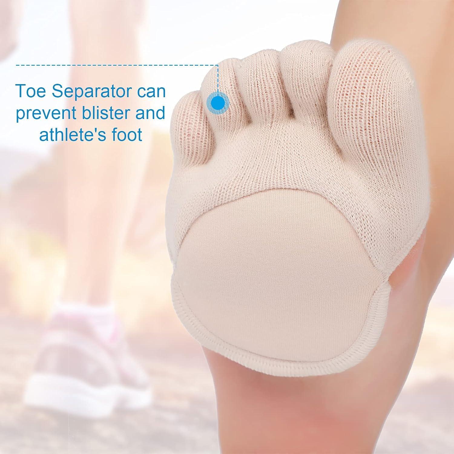 Calcetines Separadores Antideslizantes SATINIOR 6 Pares Mujeres