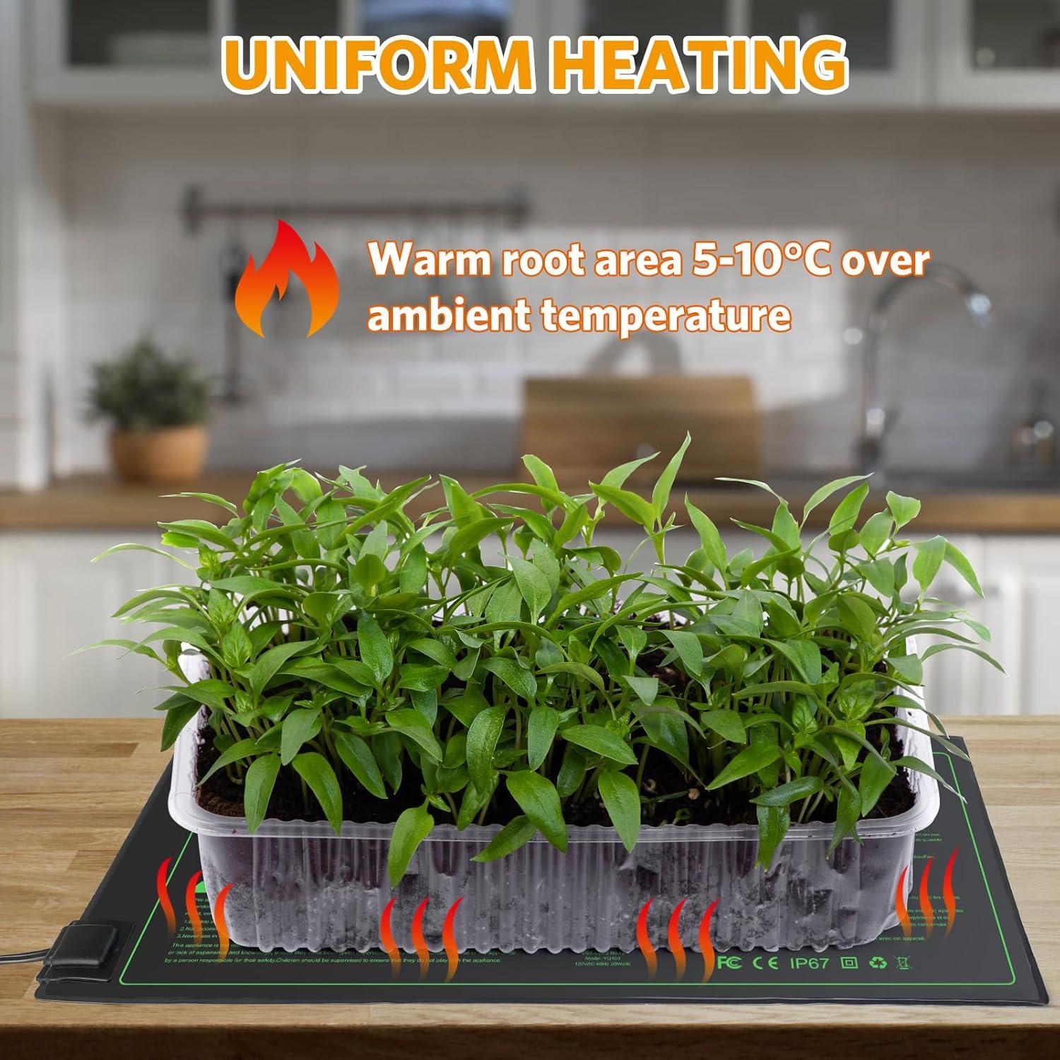 Alfombrilla Térmica AUPETEK 20W 52.7x25.4 cm Impermeable