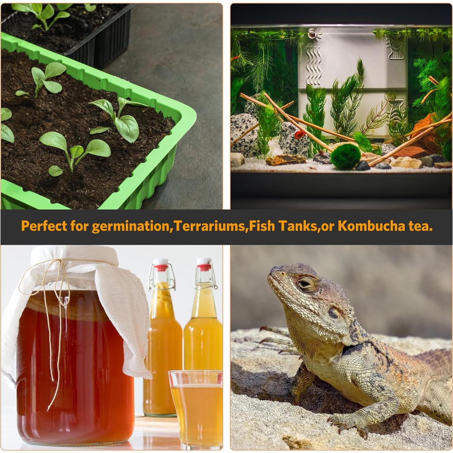 Alfombrilla Térmica AUPETEK 20W 52.7x25.4 cm Impermeable