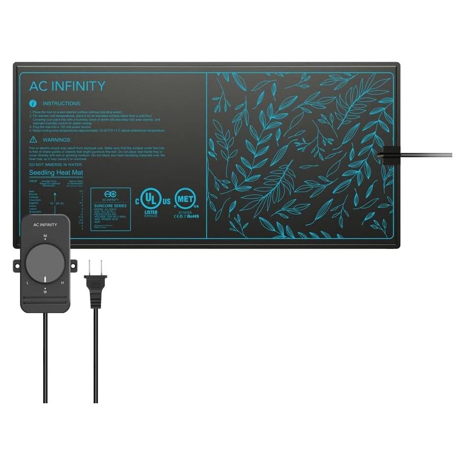 Alfombrilla de Calentamiento AC Infinity SUNCORE S3 52.7x25.4cm