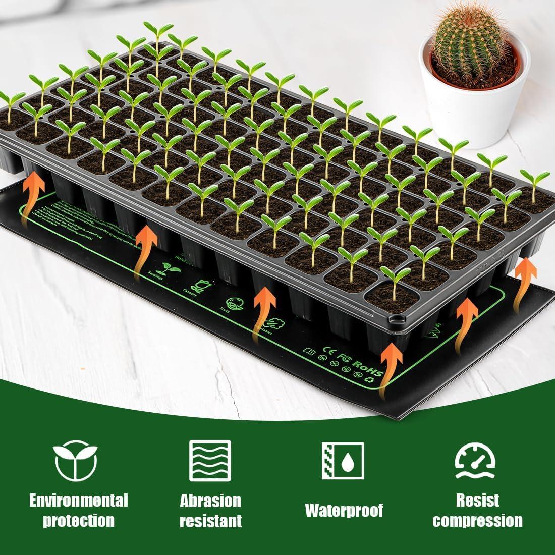 Paquete de 2 Mats de Calentamiento 20W para Plantas RooTrimmer