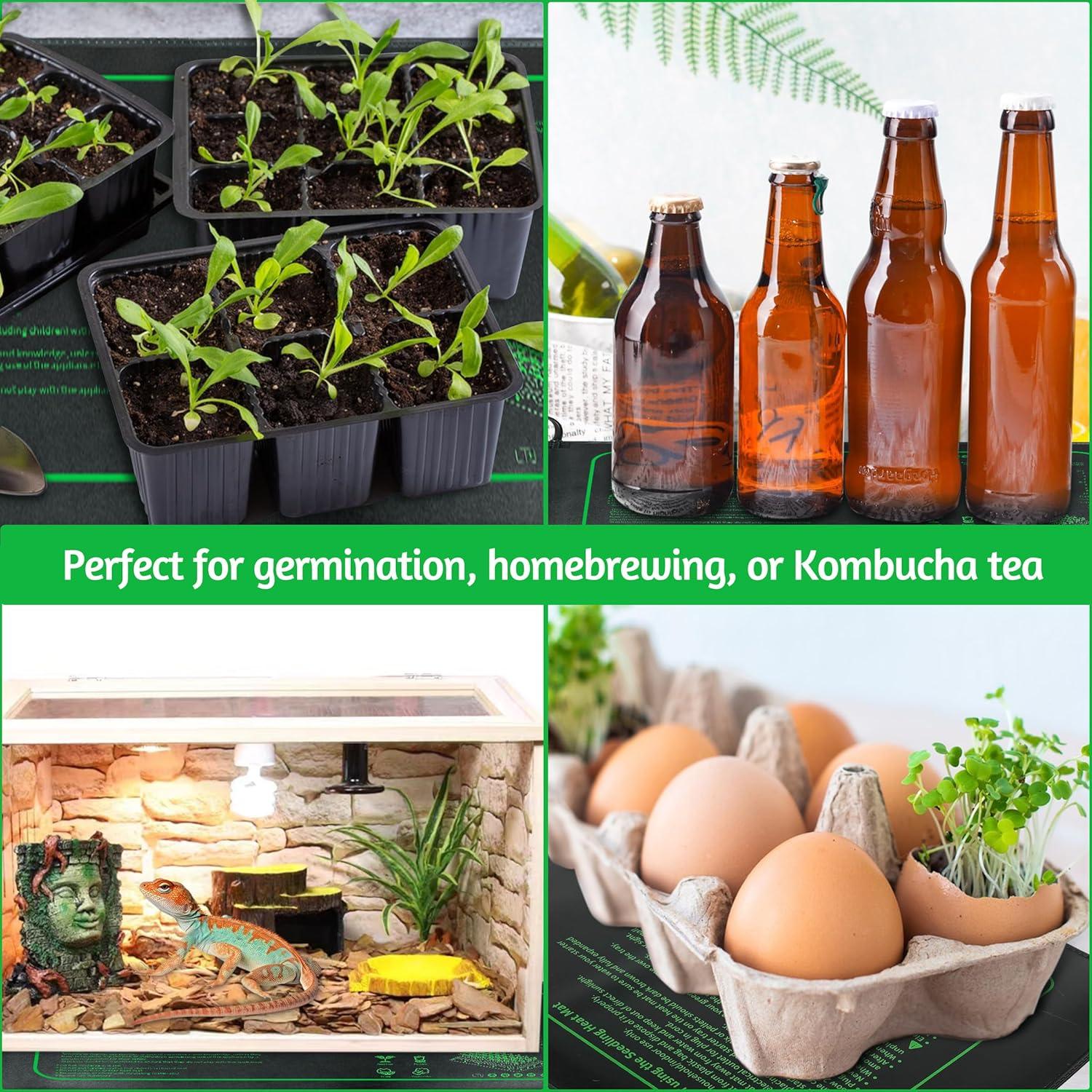 Alfombrilla Térmica para Plántulas LOCONHA 25.4x52.7cm 20W