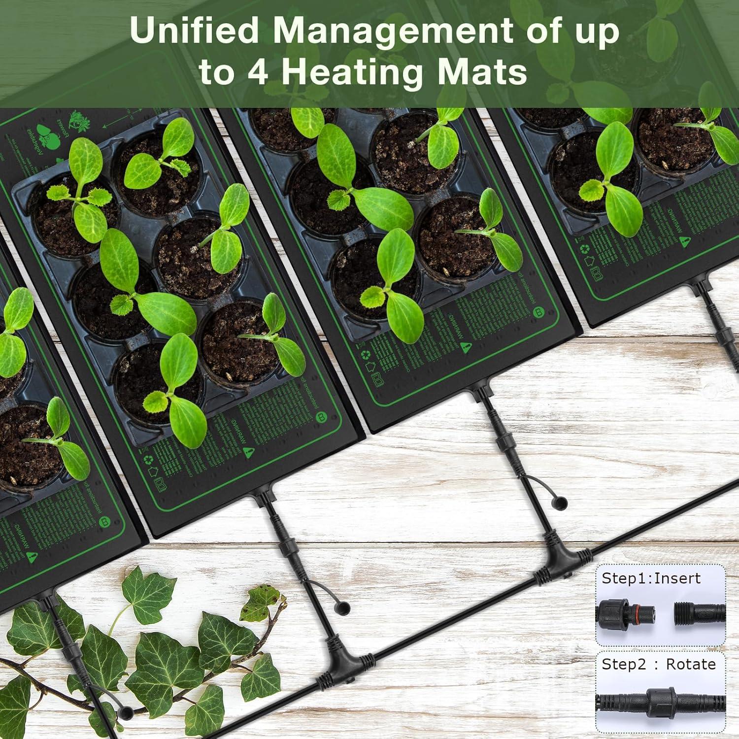 Almohadilla Térmica Seedfactor 4 Pack para Plántulas 25.4x50.8cm