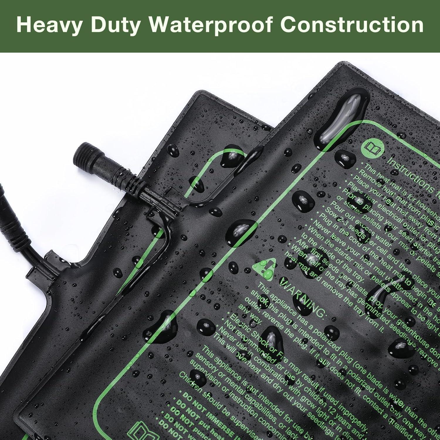 Almohadilla Térmica Seedfactor 4 Pack para Plántulas 25.4x50.8cm
