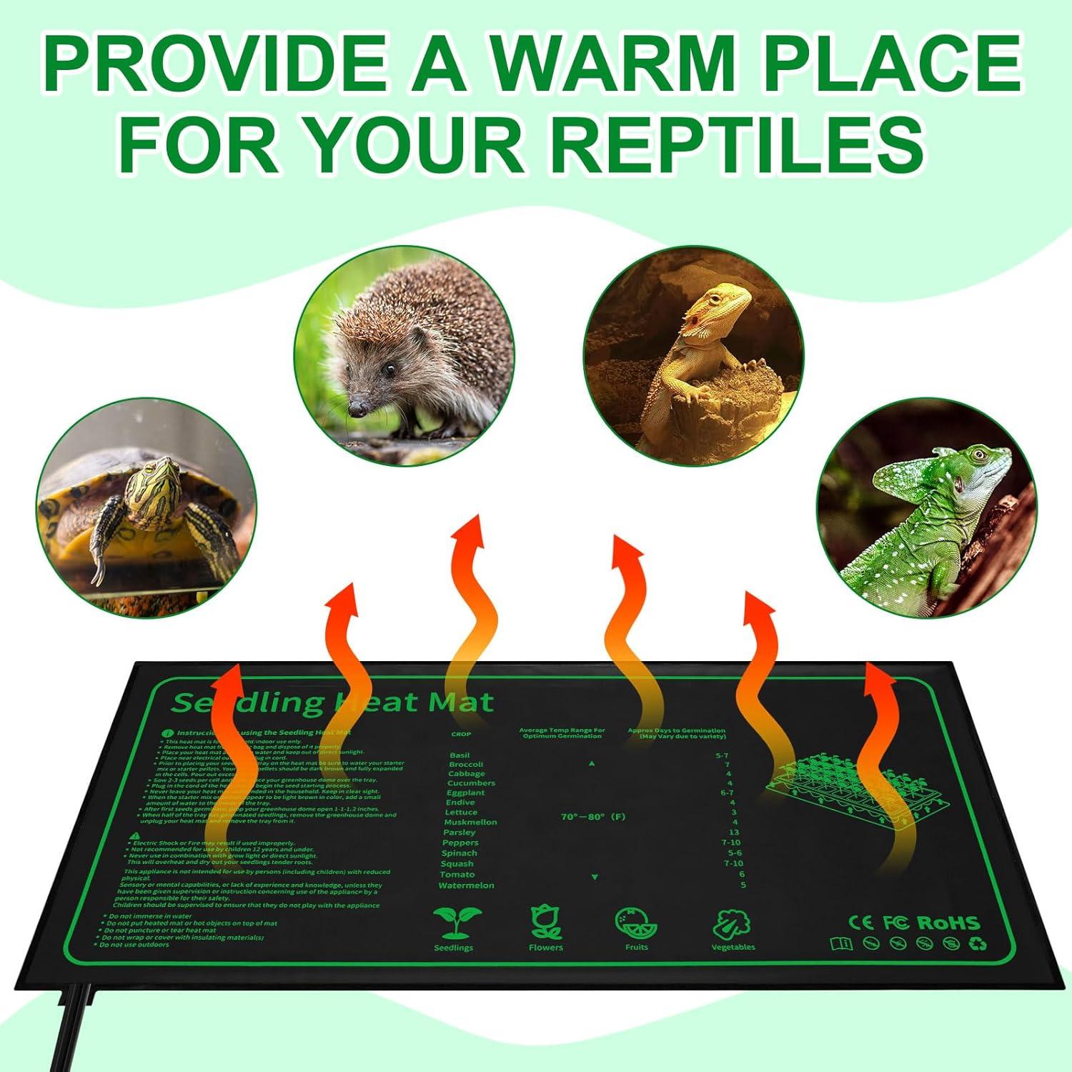 Paquete de 4 Almohadillas Térmicas Ganeen 25.4x50.8cm Ajustables