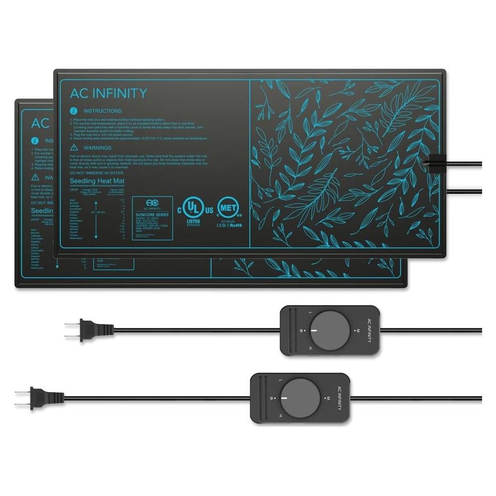Alfombrillas de Calentamiento AC Infinity SUNCORE A3X2 52.7x25.4cm