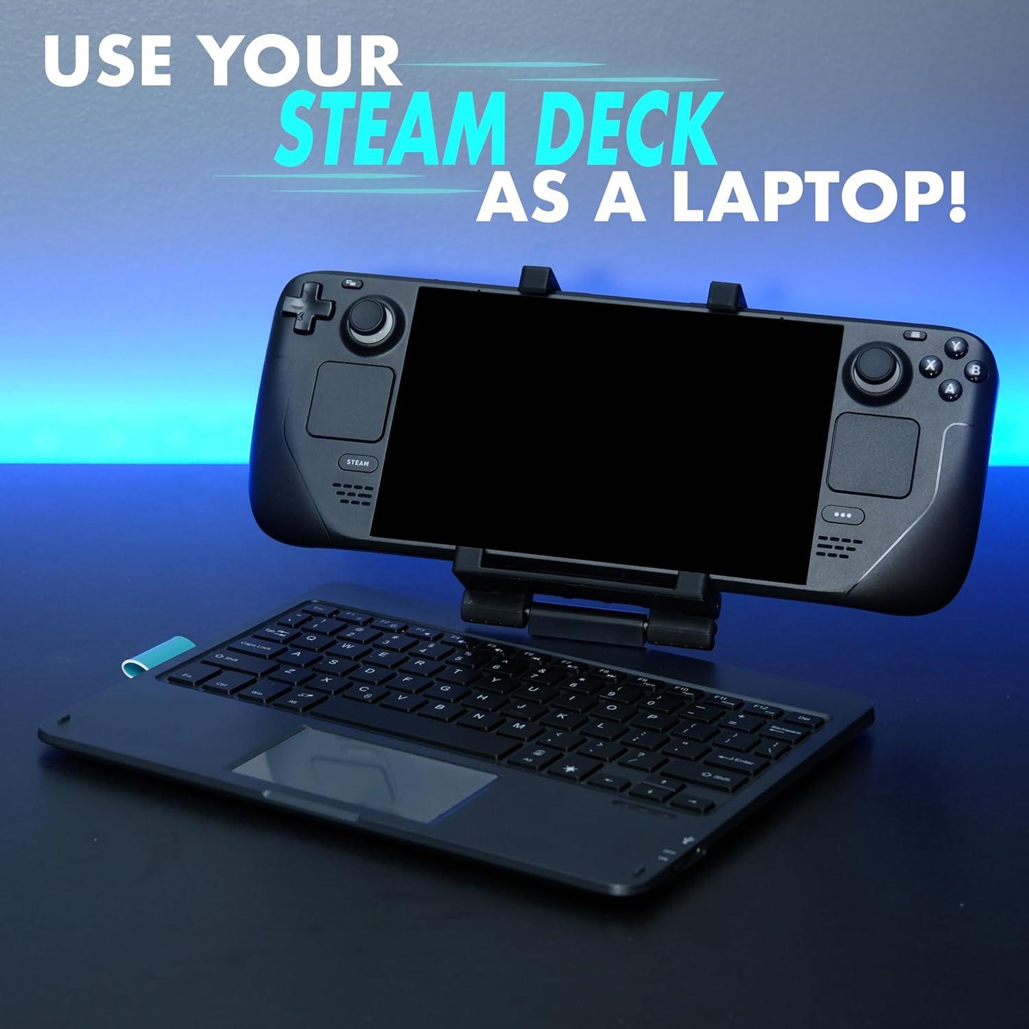 DeckTop - Teclado y Trackpad Bluetooth para Steam Deck