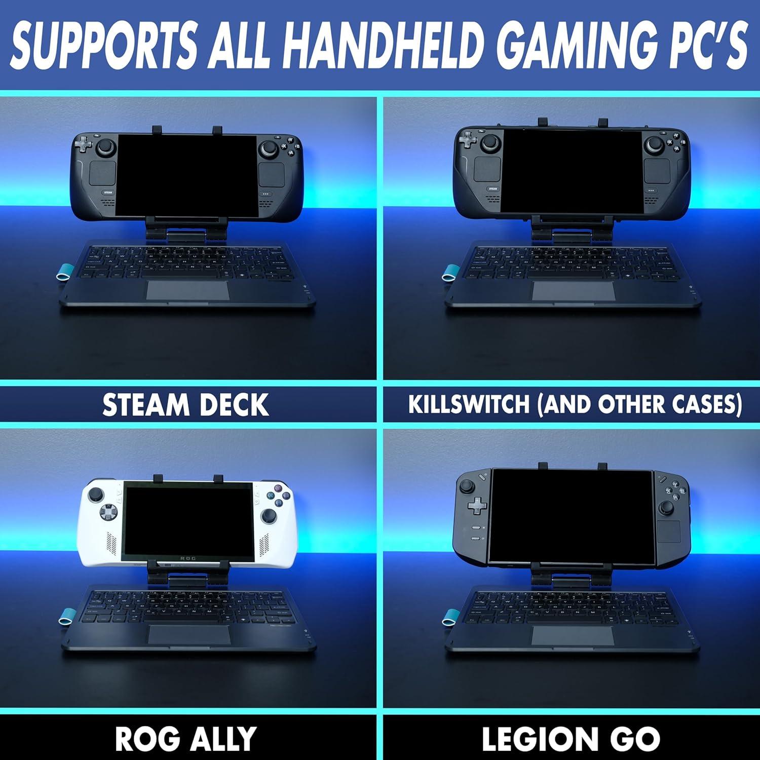 DeckTop - Teclado y Trackpad Bluetooth para Steam Deck