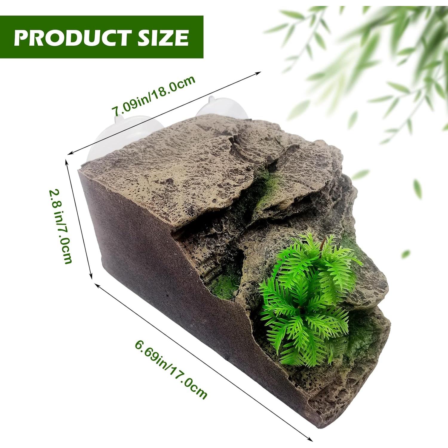 Plataforma de Sol para Tortugas Kathson 18x17cm con Ventosa