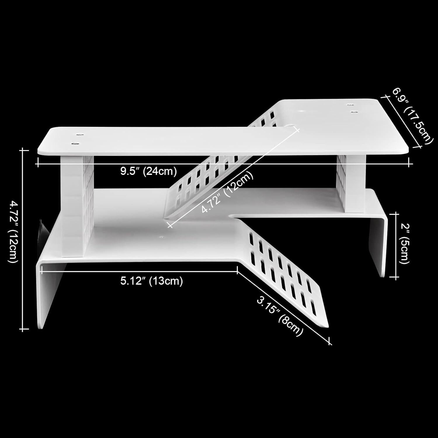 Plataforma de Sol para Tortugas WEAVERBIRD - Acrílico Blanco