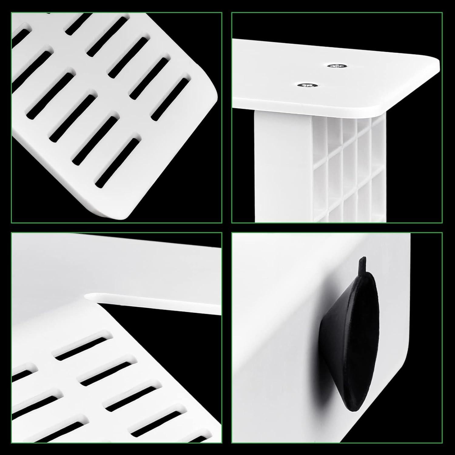 Plataforma de Sol para Tortugas WEAVERBIRD - Acrílico Blanco