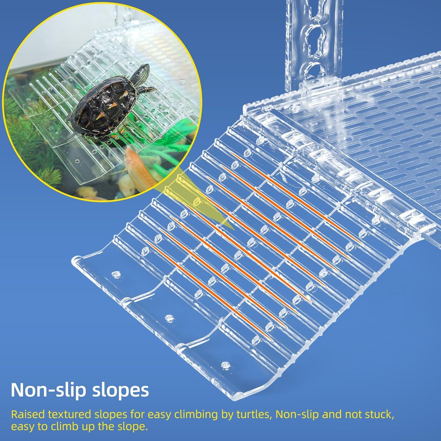 Plataforma de Solarium Acrílica Wedoelsim 30.48 cm para Tortugas