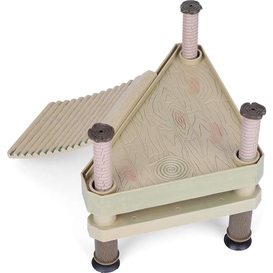 Muelle Flotante para Tortugas GOTOTOP con Escalera 21x18.5cm