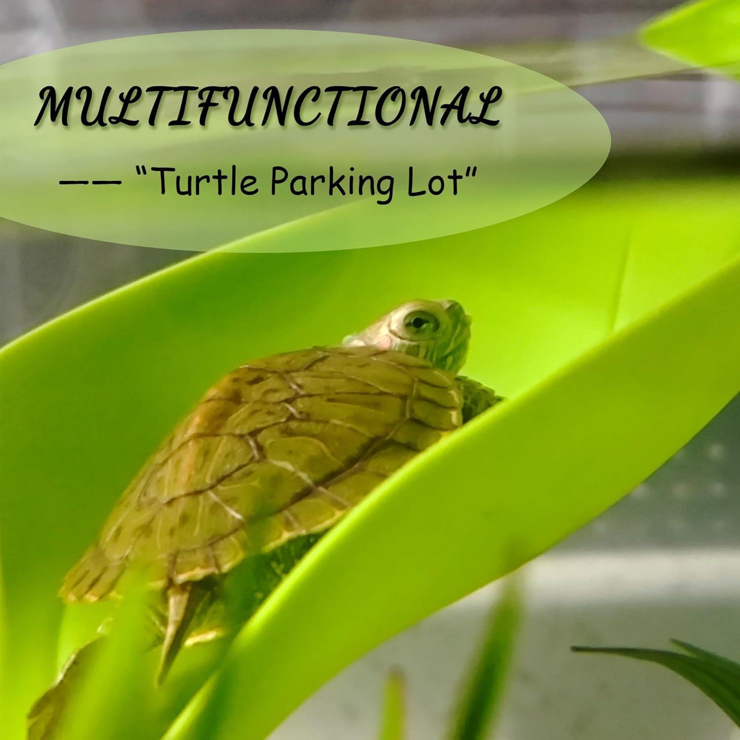 Plataforma de Sol para Tortugas JJMOLLE - 3 Piezas Verde