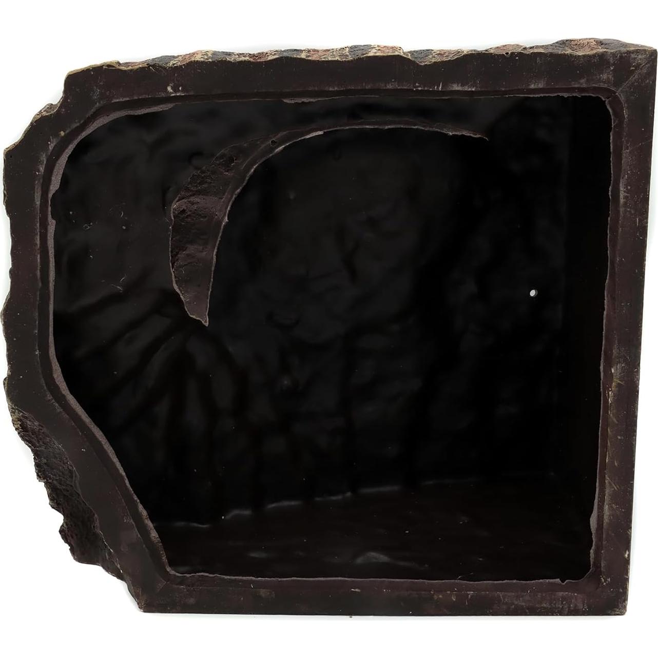 Escondite de Resina para Reptiles JIHAQUA Cueva Extra Grande