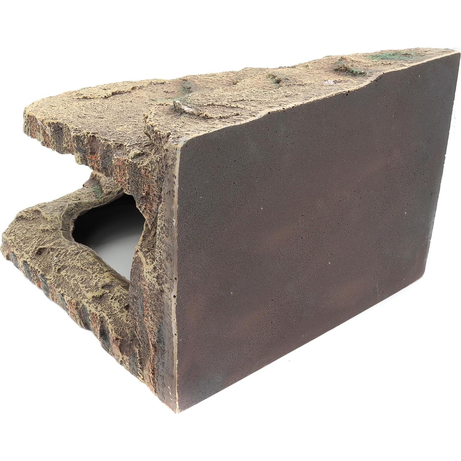 Escondite de Resina para Reptiles JIHAQUA Cueva Extra Grande