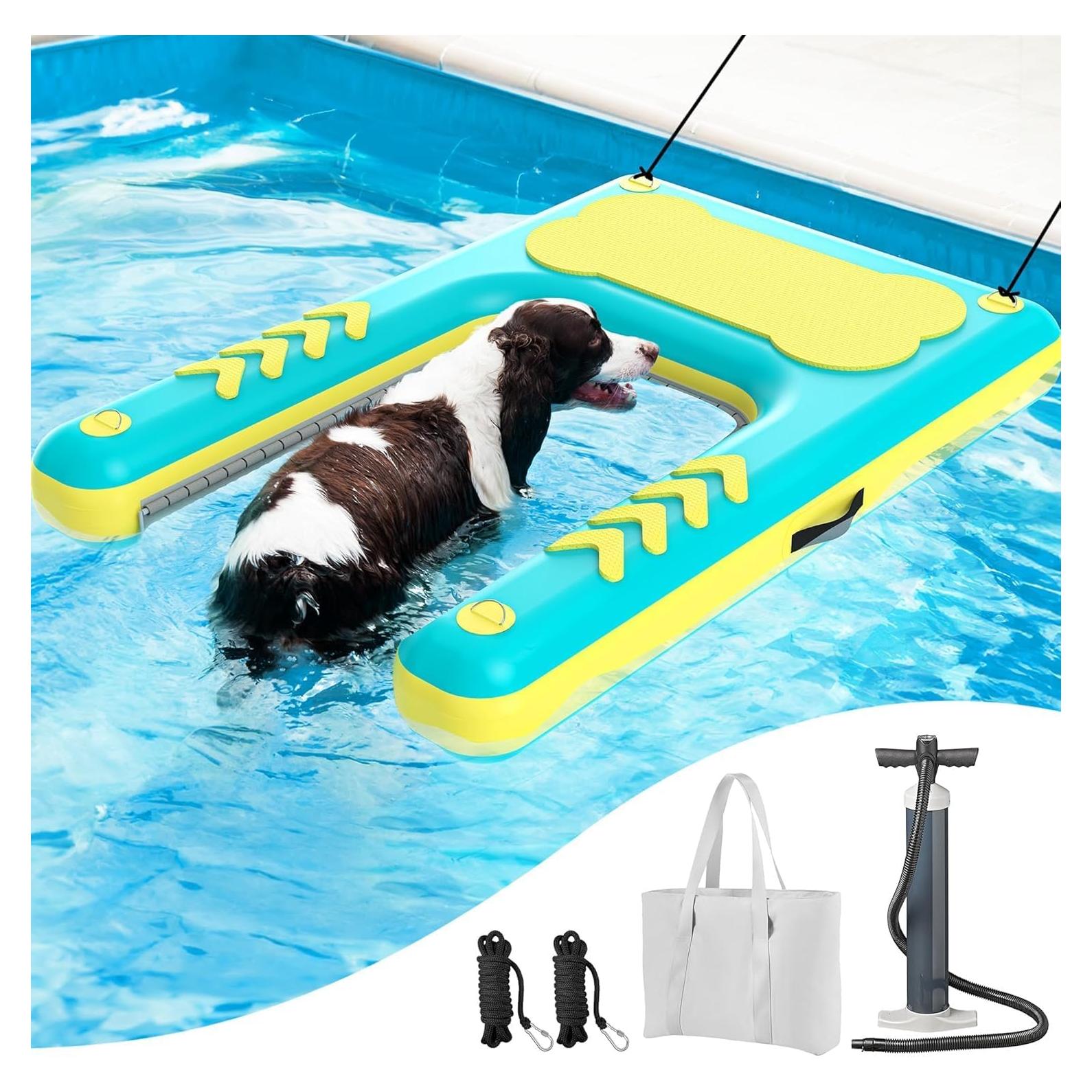 Rampa Inflable para Perros Lesotc 152.4x101.6cm Antideslizante