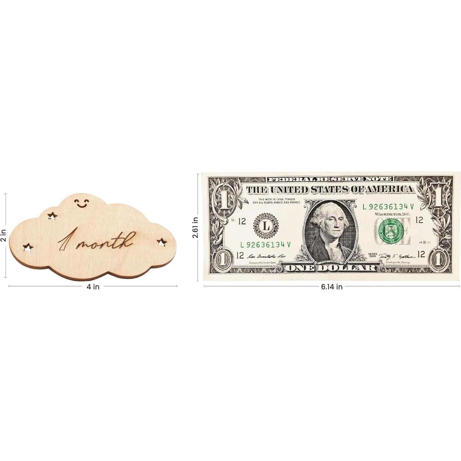 Tarjetas de Hitos Mensuales para Bebés Woodpeckers - 12 Accesorios