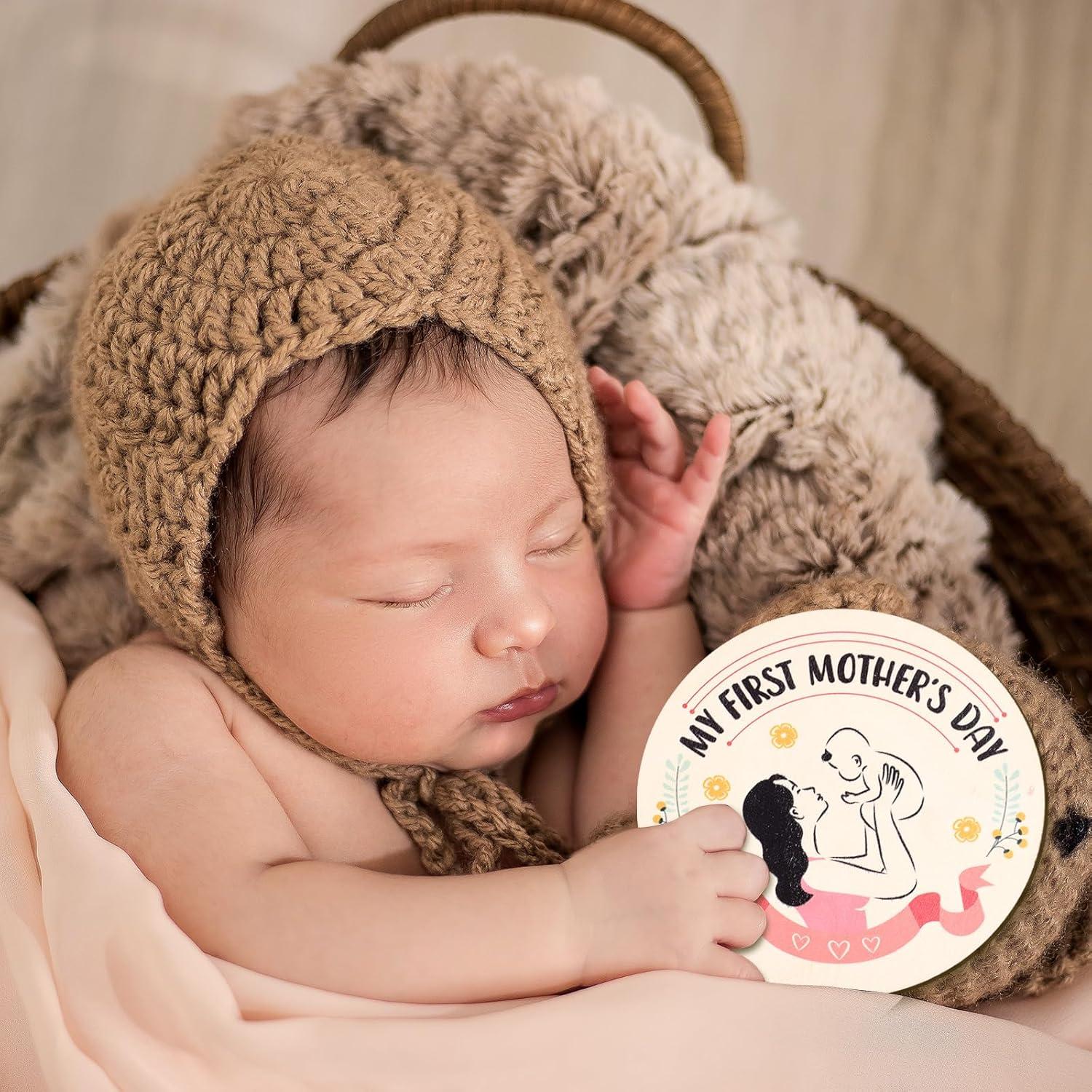 7 Piezas Señales de Hitos de Vacaciones para Bebés Tinoaly