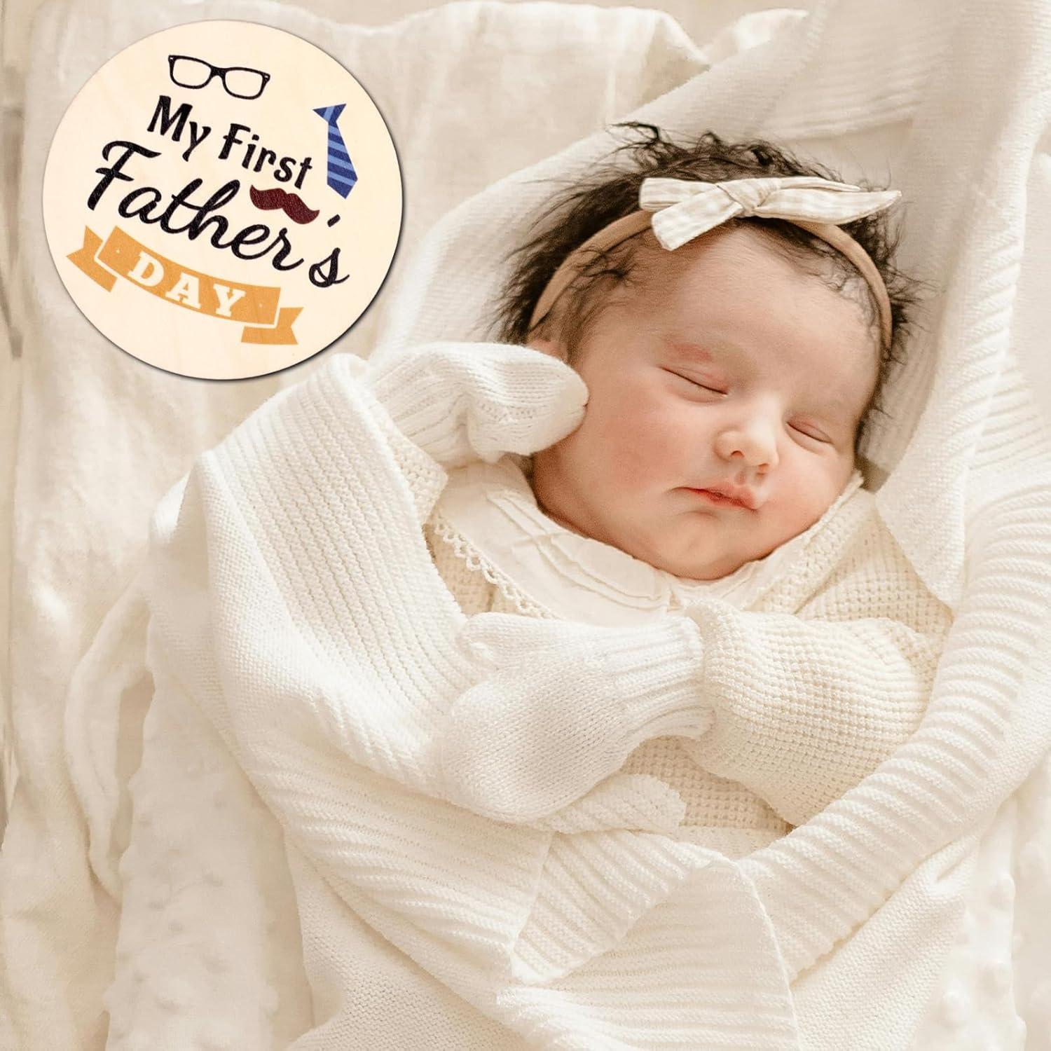 7 Piezas Señales de Hitos de Vacaciones para Bebés Tinoaly