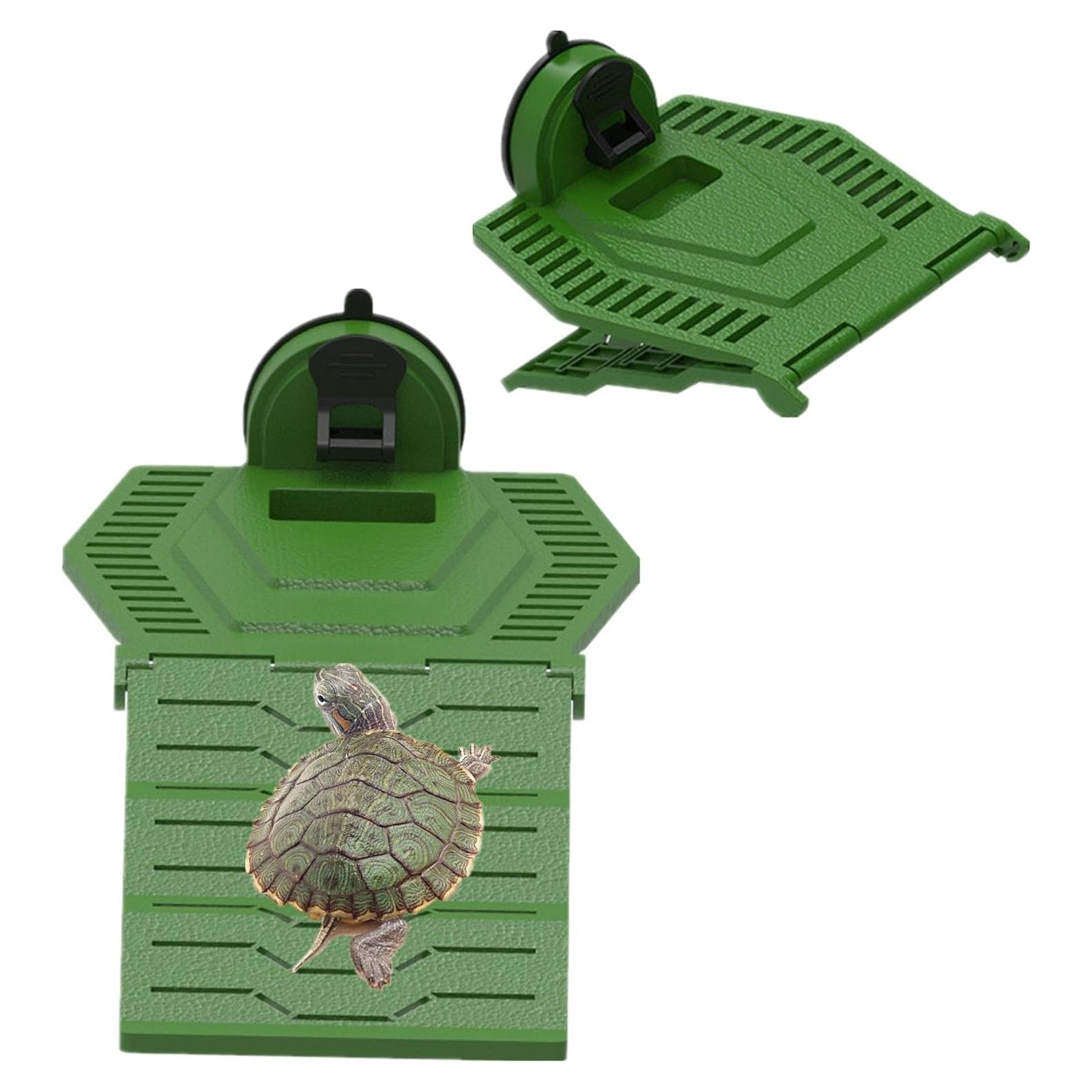 Plataforma de descanso para tortugas Alfyng Verde S 27x12cm