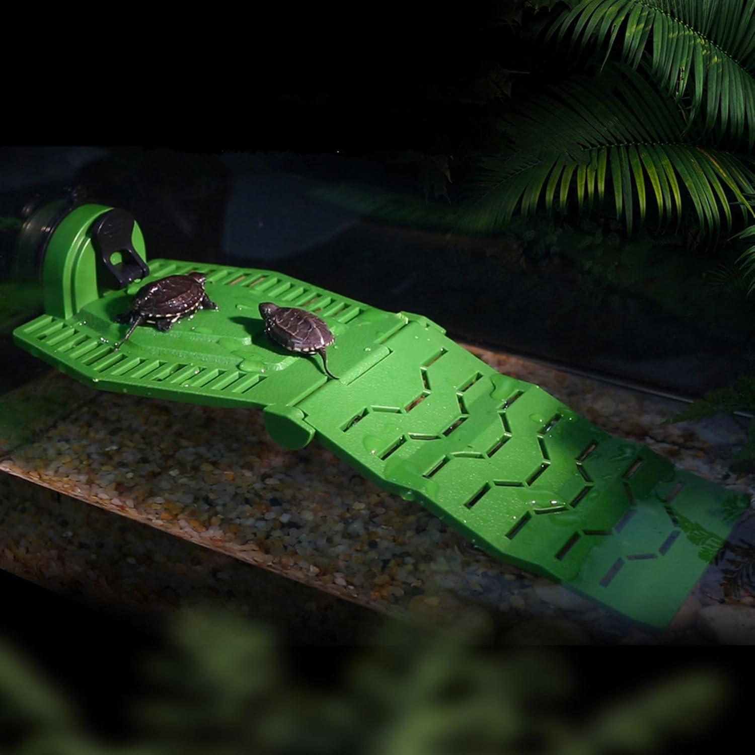 Plataforma de descanso para tortugas Alfyng Verde S 27x12cm