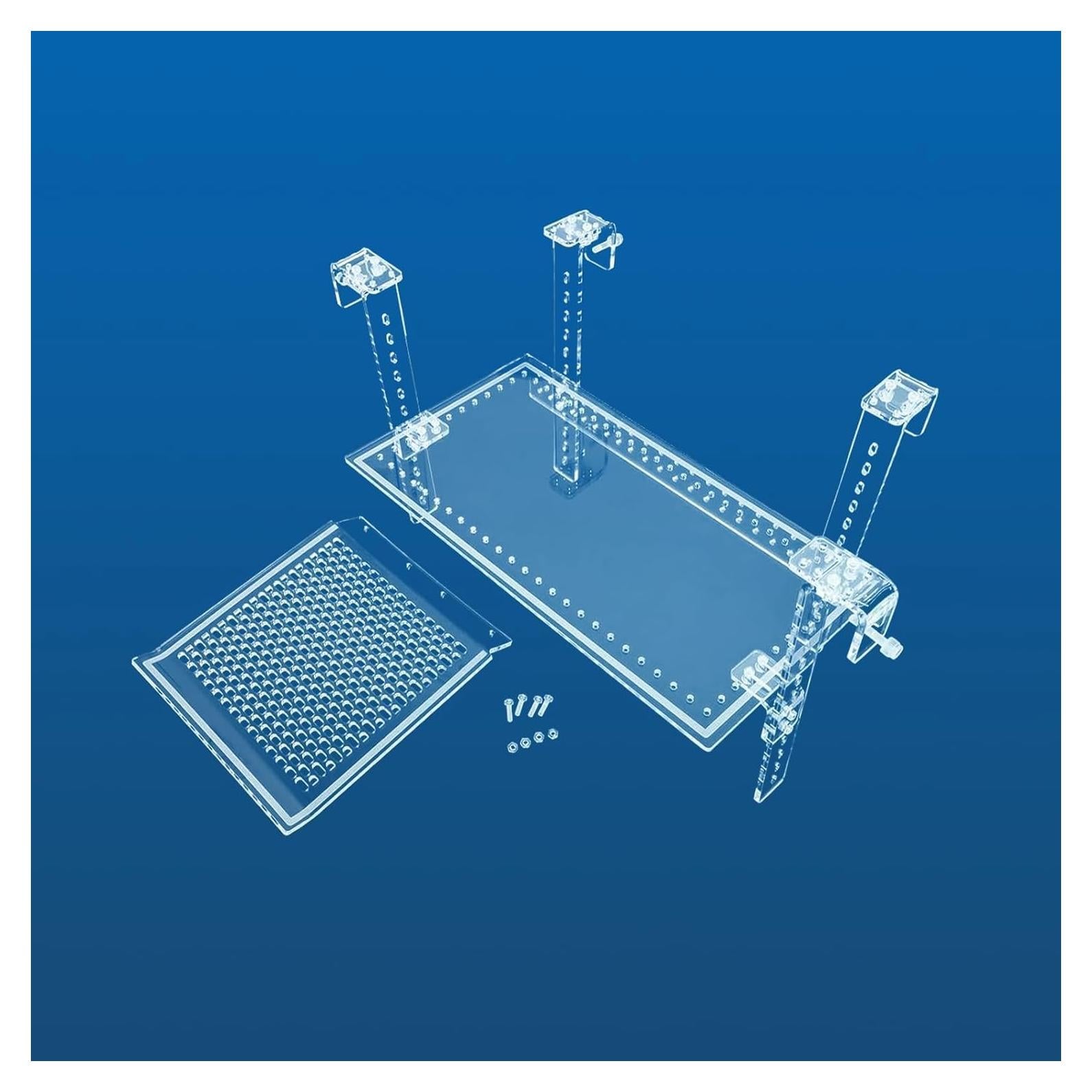 Plataforma de Sol para Tortugas YXQ Ajustable 28x14 cm