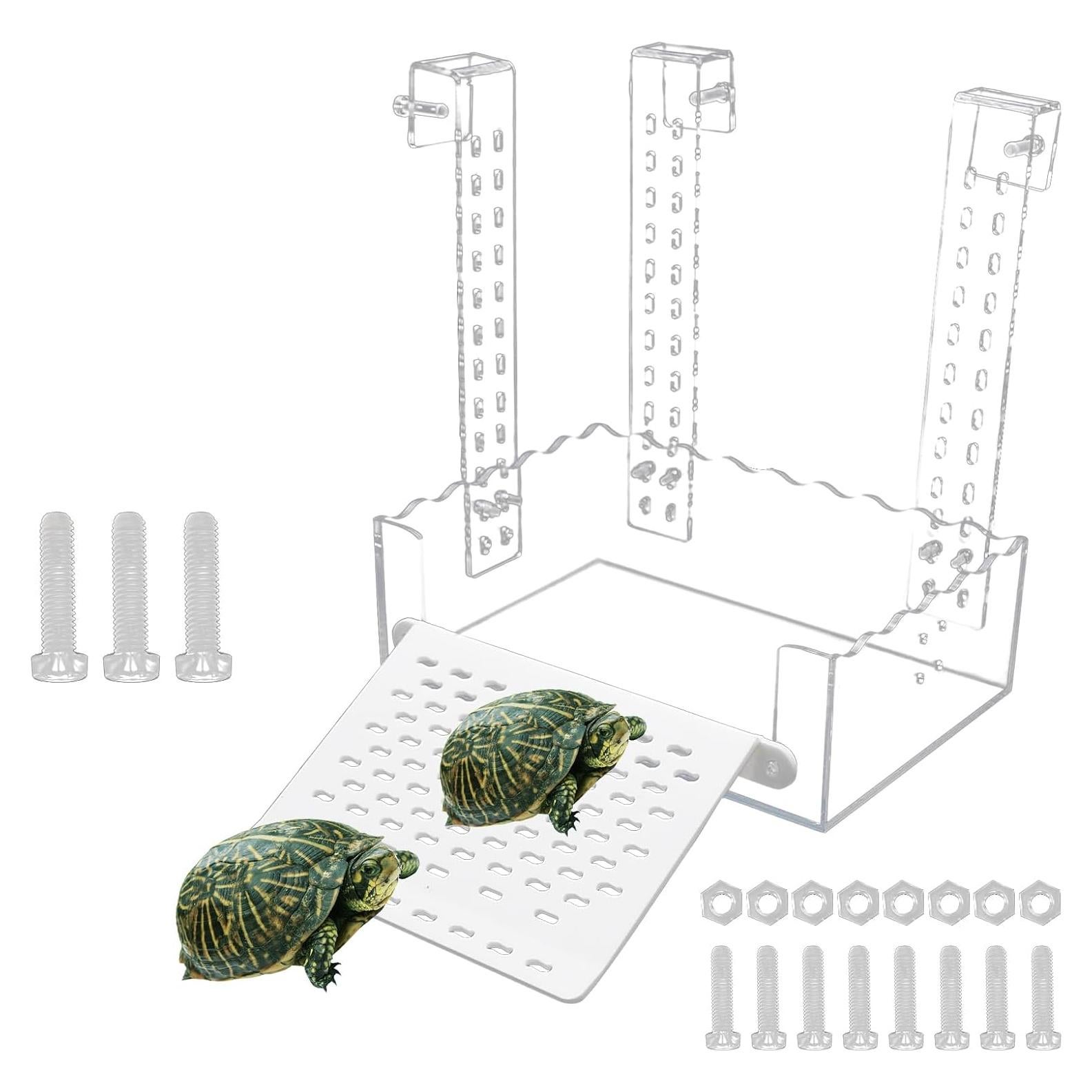 Plataforma de Sol para Tortugas VIKKSAER XL 20.5x14.5 cm