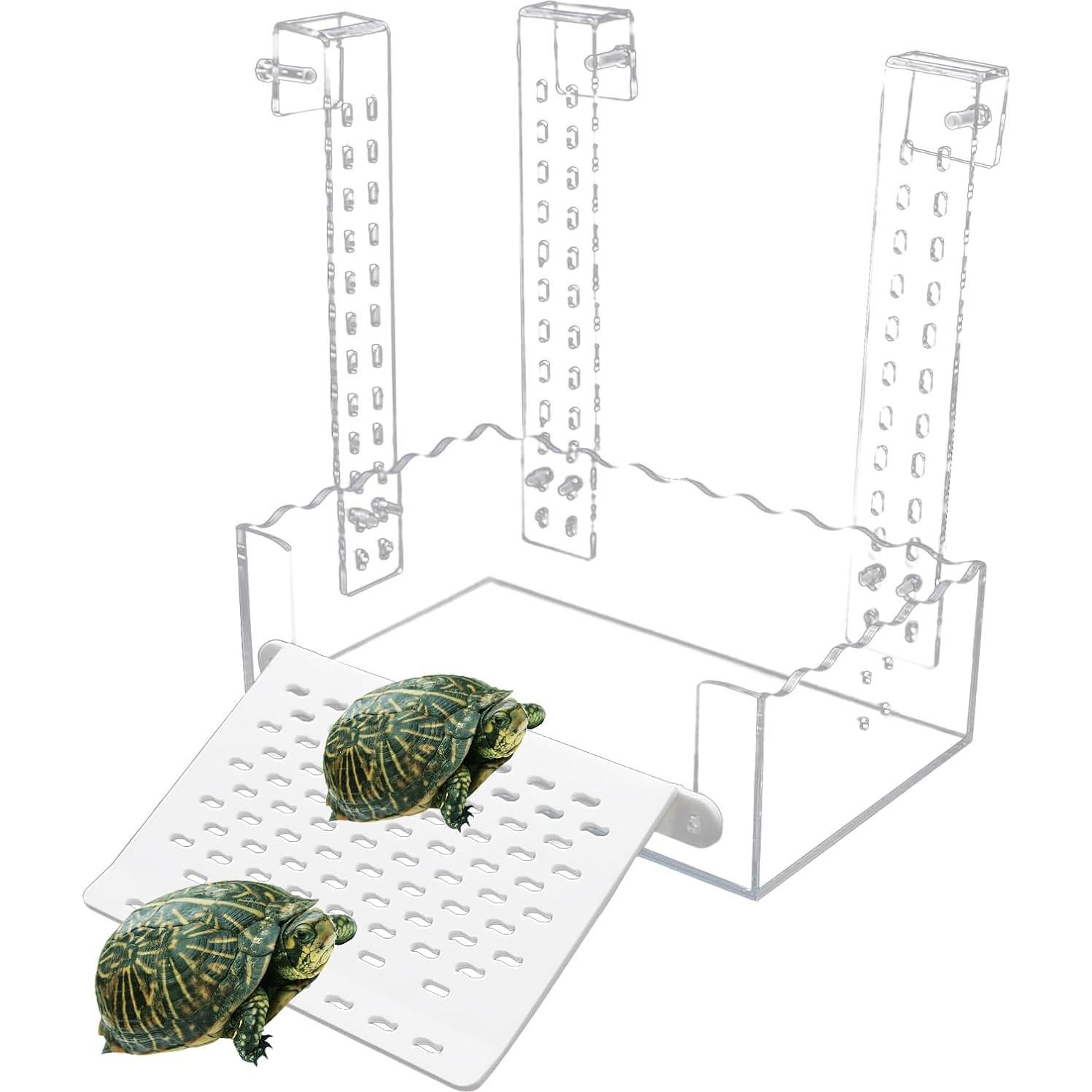 Plataforma de Sol para Tortugas VIKKSAER XL 20.5x14.5 cm